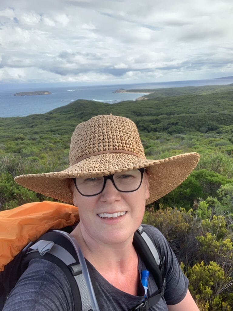 How Two Mums Made Space For Adventure (& Walked The Cape to Cape Track), Sarah Schmitt, trail, ocean