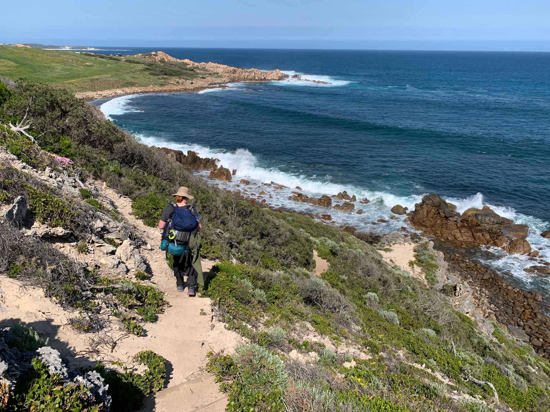 How Two Mums Made Space For Adventure (& Walked The Cape to Cape Track), Sarah Schmitt, trail, ocean