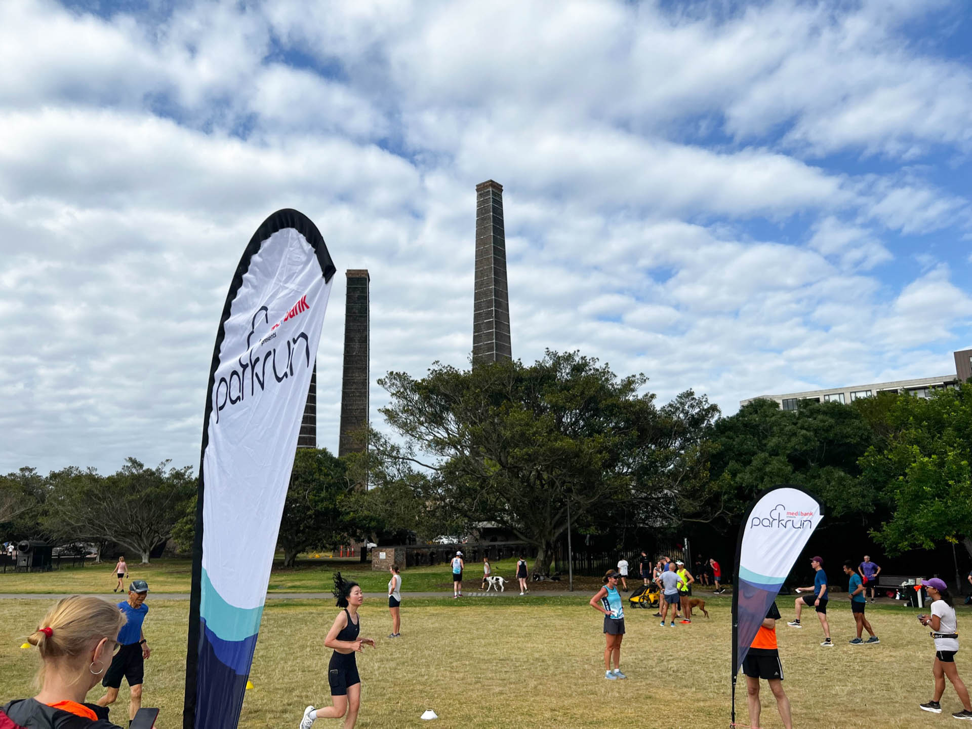100 Park Runs for One T-Shirt, Rebecca Burton, people, park, grass, run