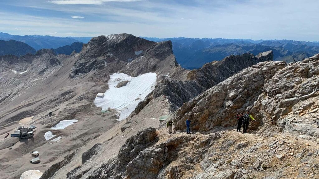 Hiking Above Germany’s Melting Glaciers During Europe’s Record-Breaking Summer, Wendy Bruere, 2022, snowpatch, mountain