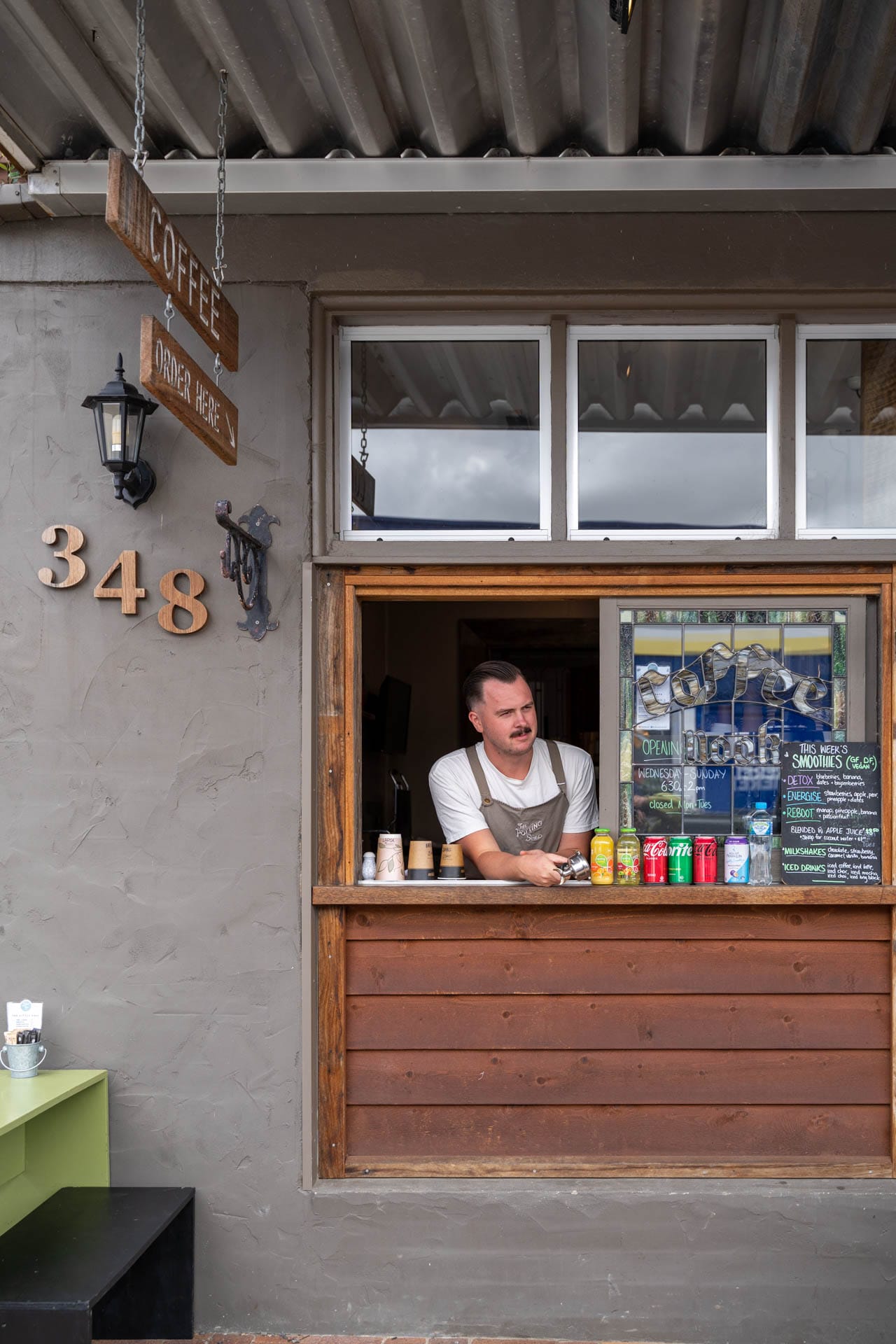 A Weekend in Tenterfield: Where to Stay, Adventure, and Eat, constance allan, the potting shed, person