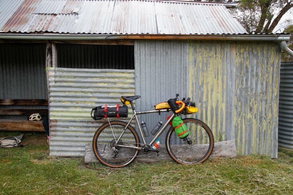 The Boboyan Divide – Canberra’s Best Bikepacking Route, Mattie Gould, Namadgi National Park, hut, bike, ride, bags