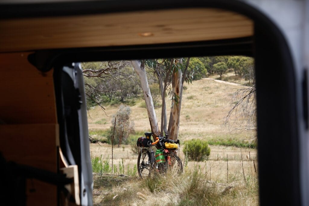 The Boboyan Divide – Canberra’s Best Bikepacking Route, Mattie Gould, Namadgi National Park, bike, ride, car