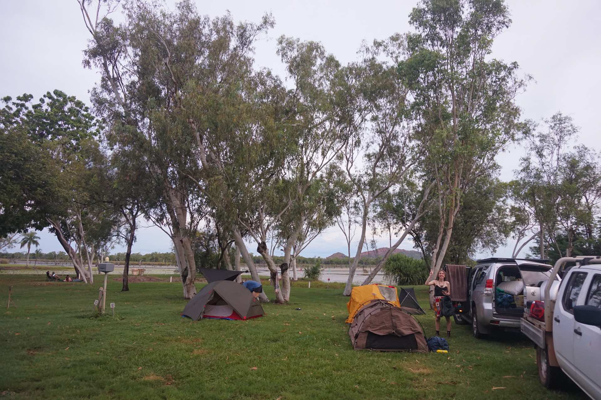 3 Days of Paddling the Ord River in WA’s Kimberley Region, Amy Fairall, Kimberleyland Caravan Park, camping, Kununurra
