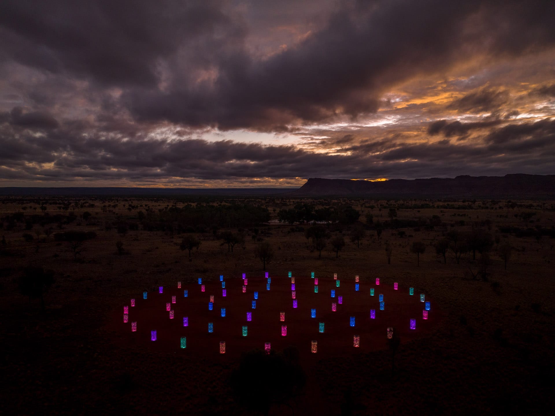 Lights, Canyon, Action: Experiencing The Red Centre’s Newest Immersive Art Installation, ally burnie