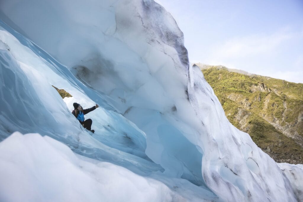 10 Winter Adventures in Aotearoa New Zealand Worth Extending Your Ski Trip For, ice climbing, Fox Glacier
