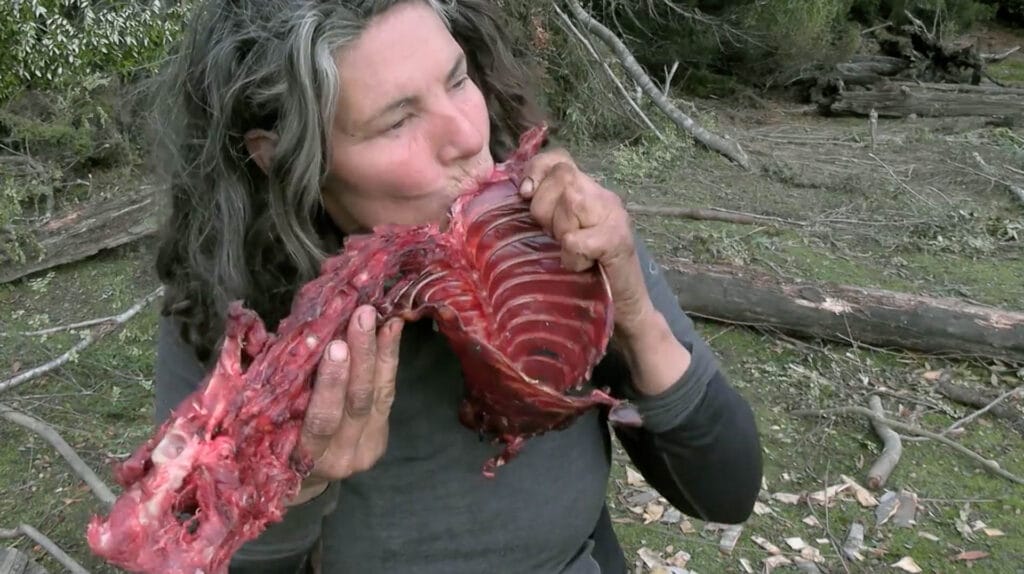 Interview with Gina Chick – Winner of Alone Australia, screenshot, pademelon