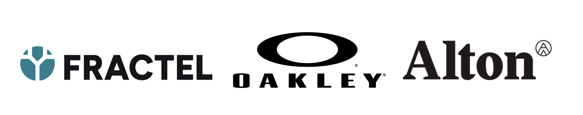 Fractel, Oakley, Alton Logo