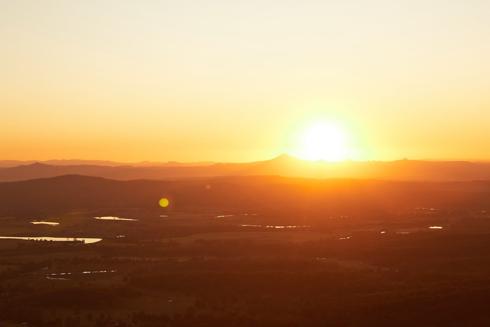 Tamborine Mountain – How to Spend a Day in the Gold Coast Hinterland, Brody Webb, Hang Gliders Lookout, sunset, mountains