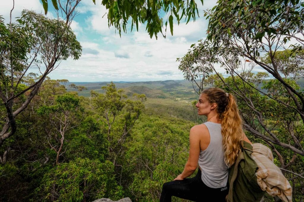 Watagans National Parks is Lake Macquarie's Adventurous Hinterland, Sophie Turner, Lake Macquarie, Monkey Face Lookout, forest