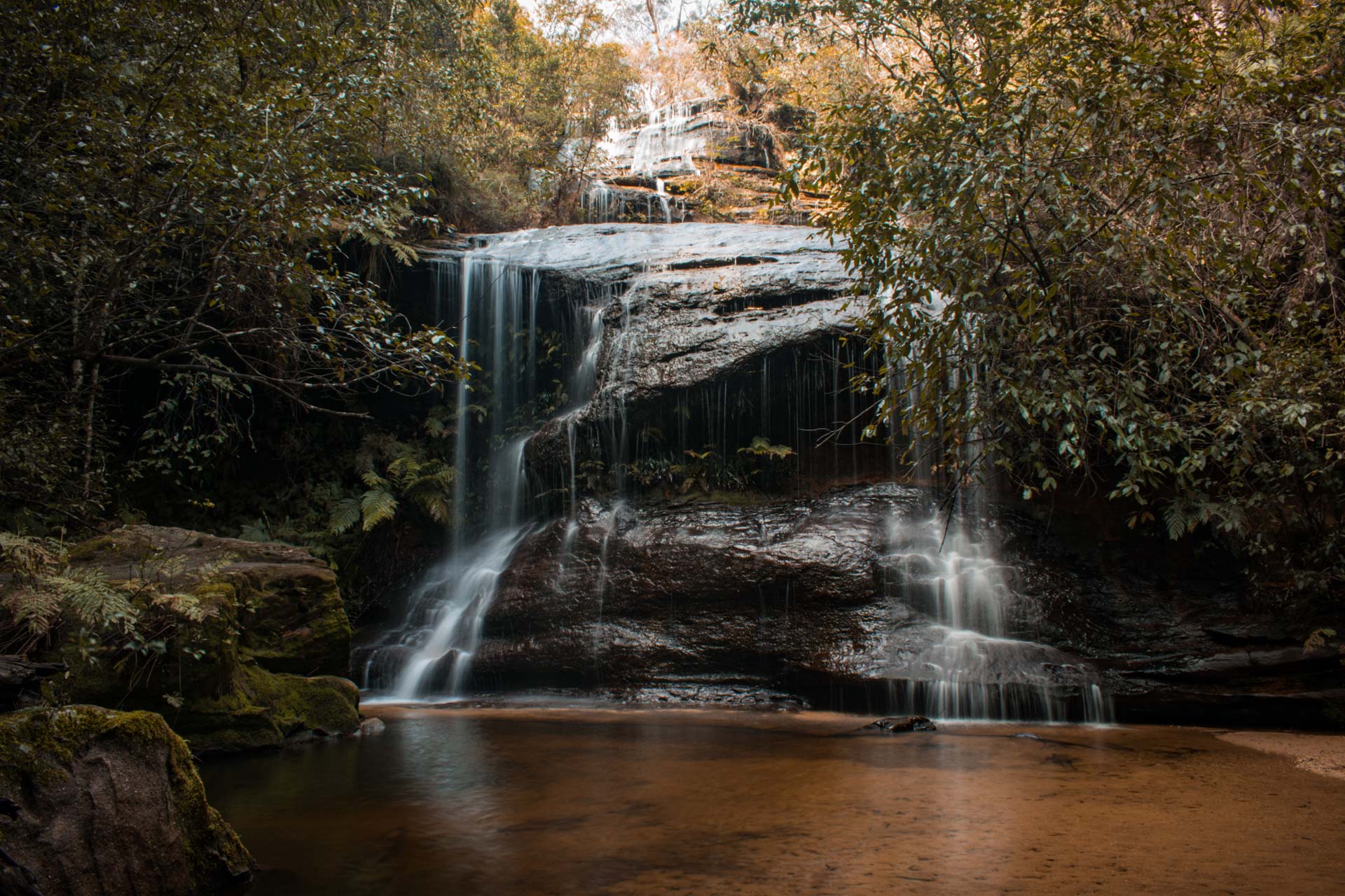 Sydney's Very Own Waterfall Way, Emma Abberton, Blue Mountains, Cataract Falls, pool, river, rainforest