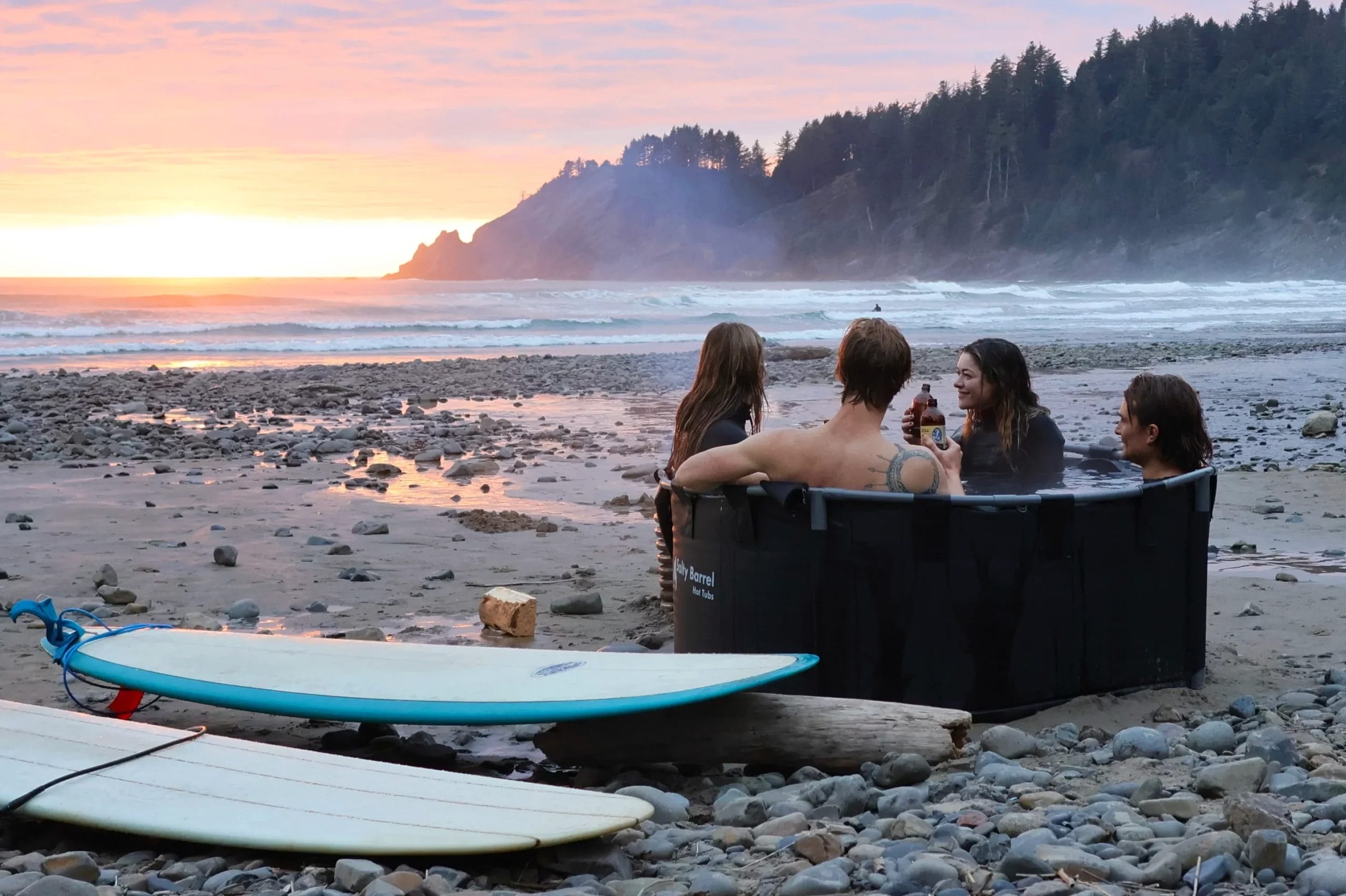A Portable Wood Fired Hot Tub For The Outdoors - First Look