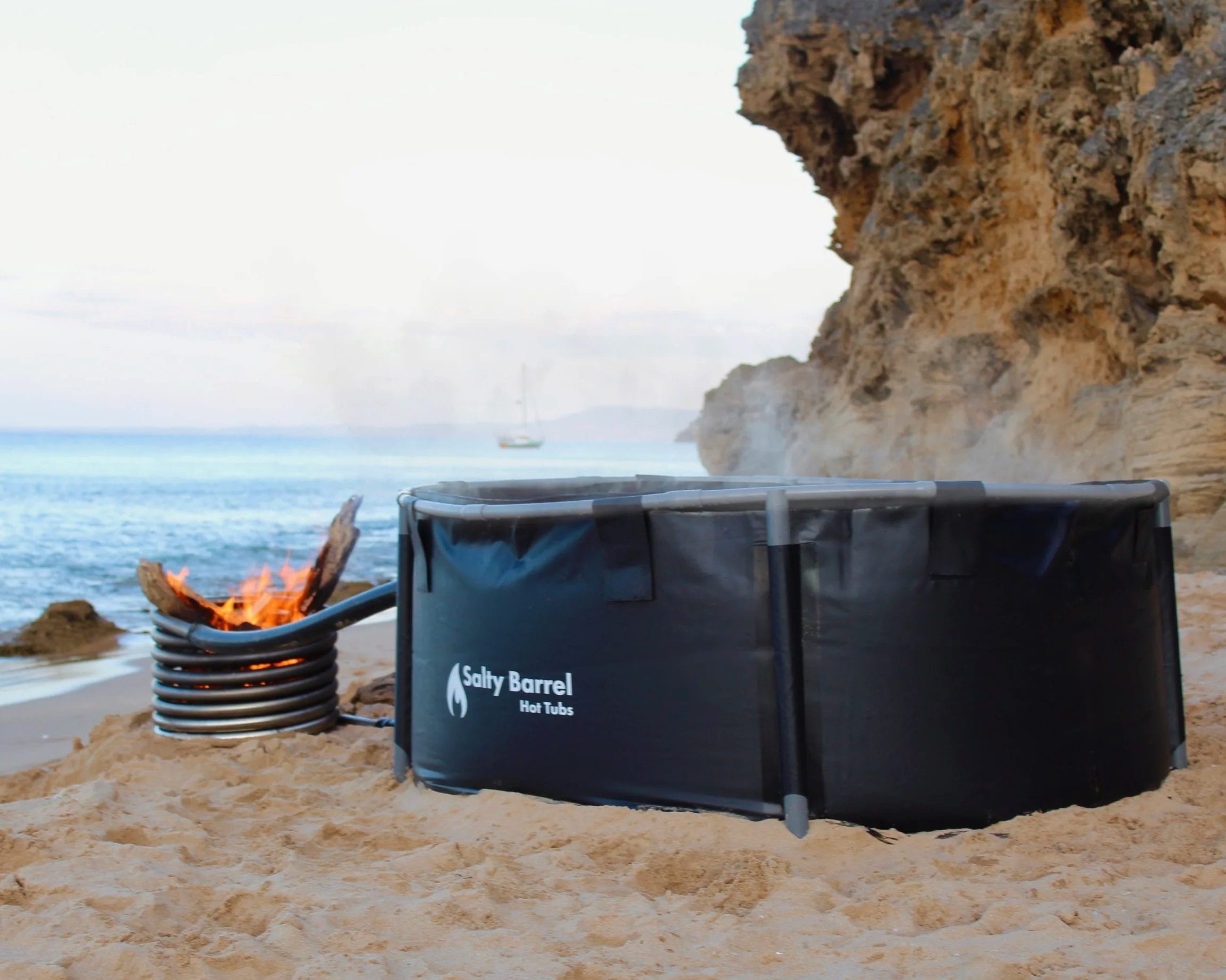 A Portable Wood Fired Hot Tub For The Outdoors - First Look
