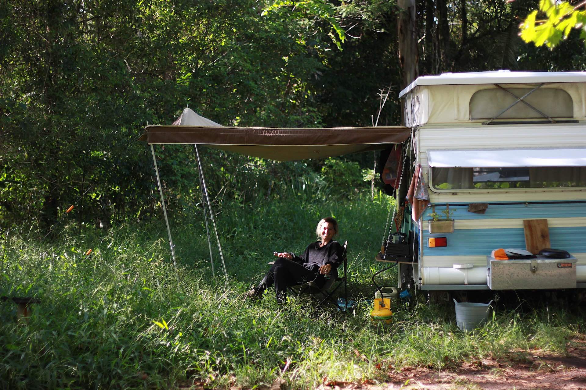 Why I Renovated and Live in a 43-Year-Old Caravan, Georgia Doherty, Yamba, NSW, Red Centre, NT, Caravan,
