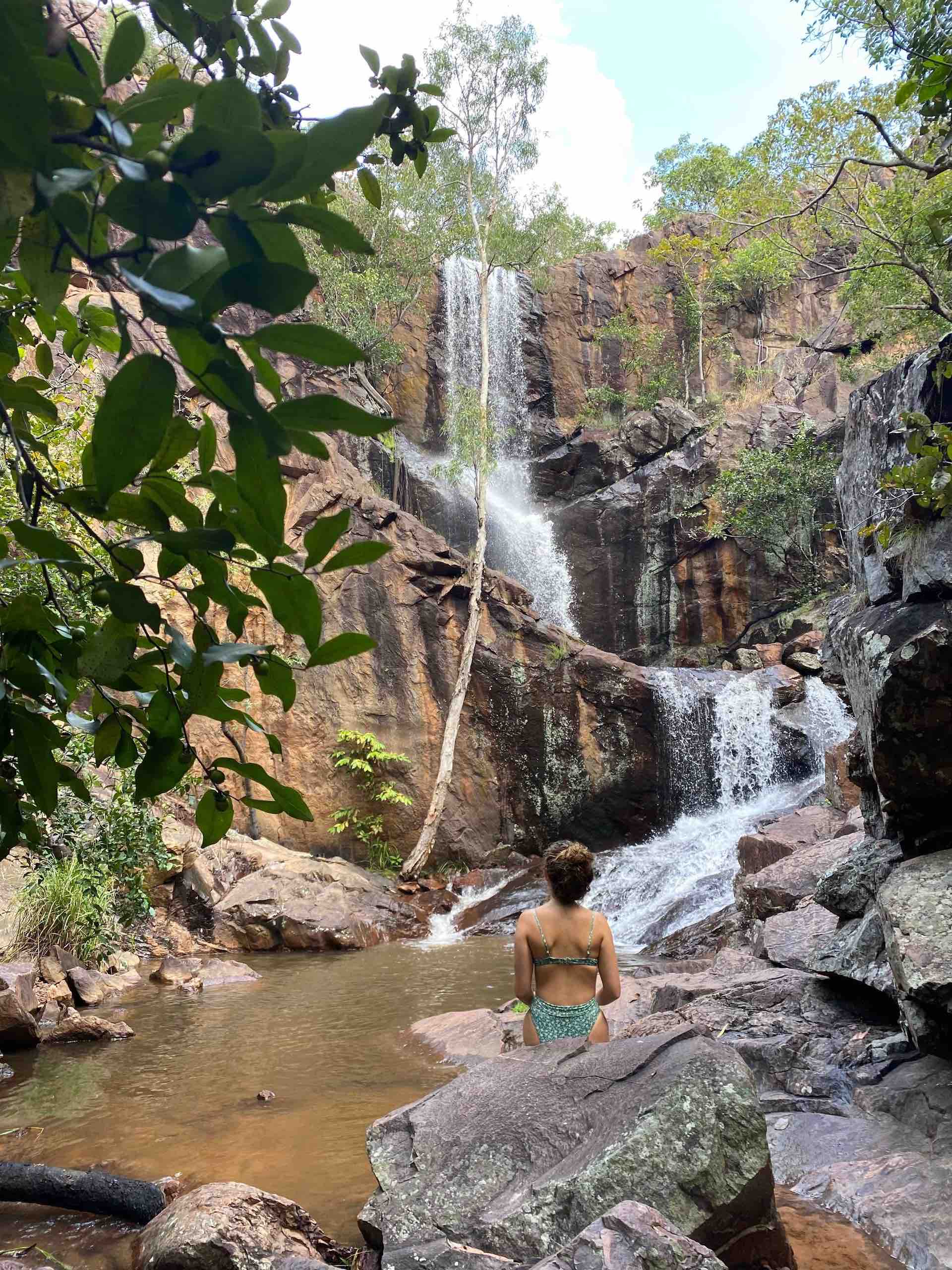 5 Day Trips From Darwin to Make the Most of Dry Season, Vanessa Eagles, Robin Falls, Waterfall, NT