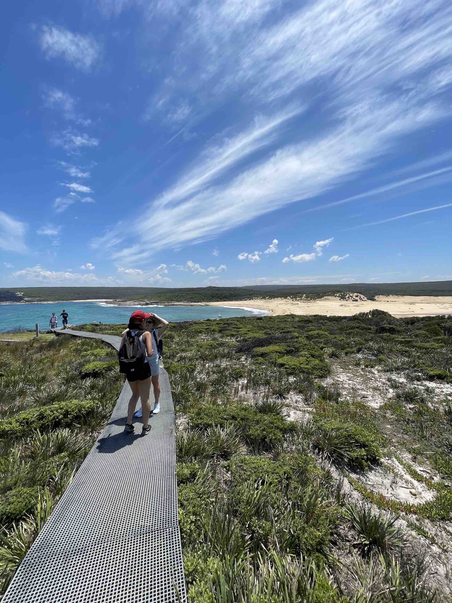 Marley Beach — Rolling Sand Dunes Close to Sydney, Frances Magiera, Sydney, NSW, boardwalk, coastline, blue sky