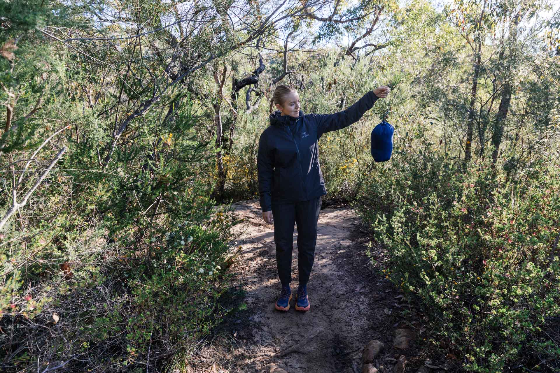 Down Versus Synthetic Filling —Arc'teryx Cerium vs Arc’teryx Atom Jackets, Rachel Holland, two jackets, gear, compact jacket