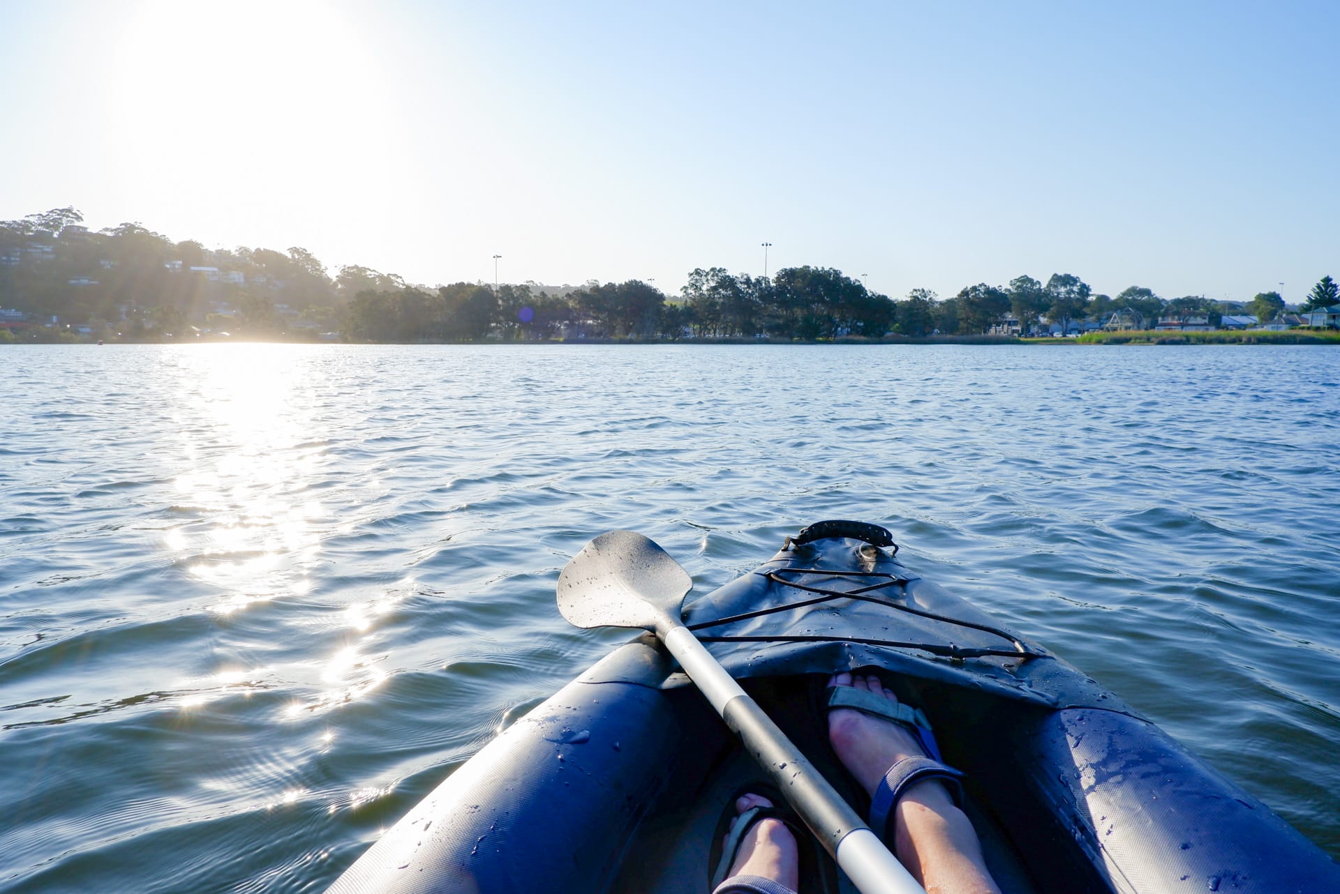 9 Little Things The WAE Crew Do To Reset That Have Big Impact, Anna Wall, Little Dragon, ginger beer, narrabeen lagoon, paddling, rafting