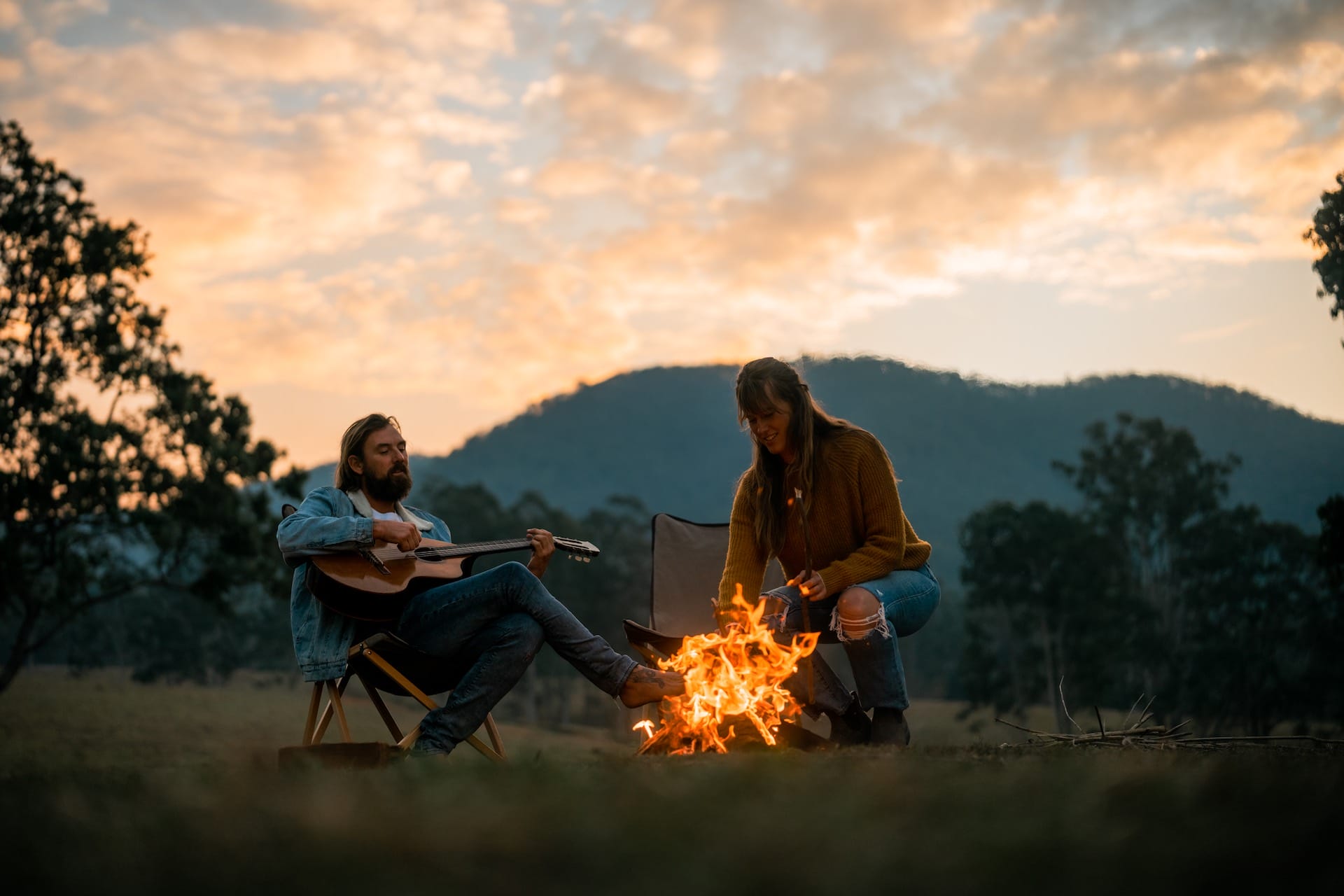 Northern Rivers, camping, fire pit, Sarah Post