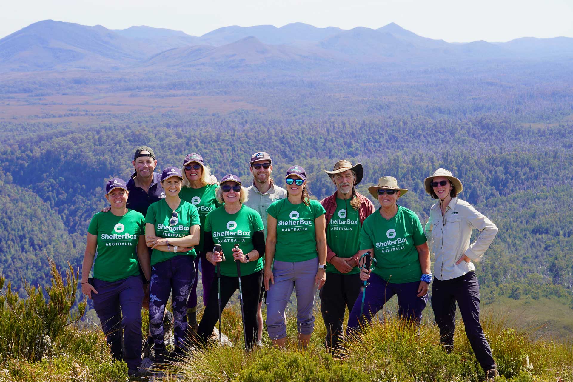 I Spent 5 Days With Strangers Trekking in takayna For Charity, Cathy Young, Mount Donaldson Walk, Tasmania, Shelterbox, Mt Donaldson