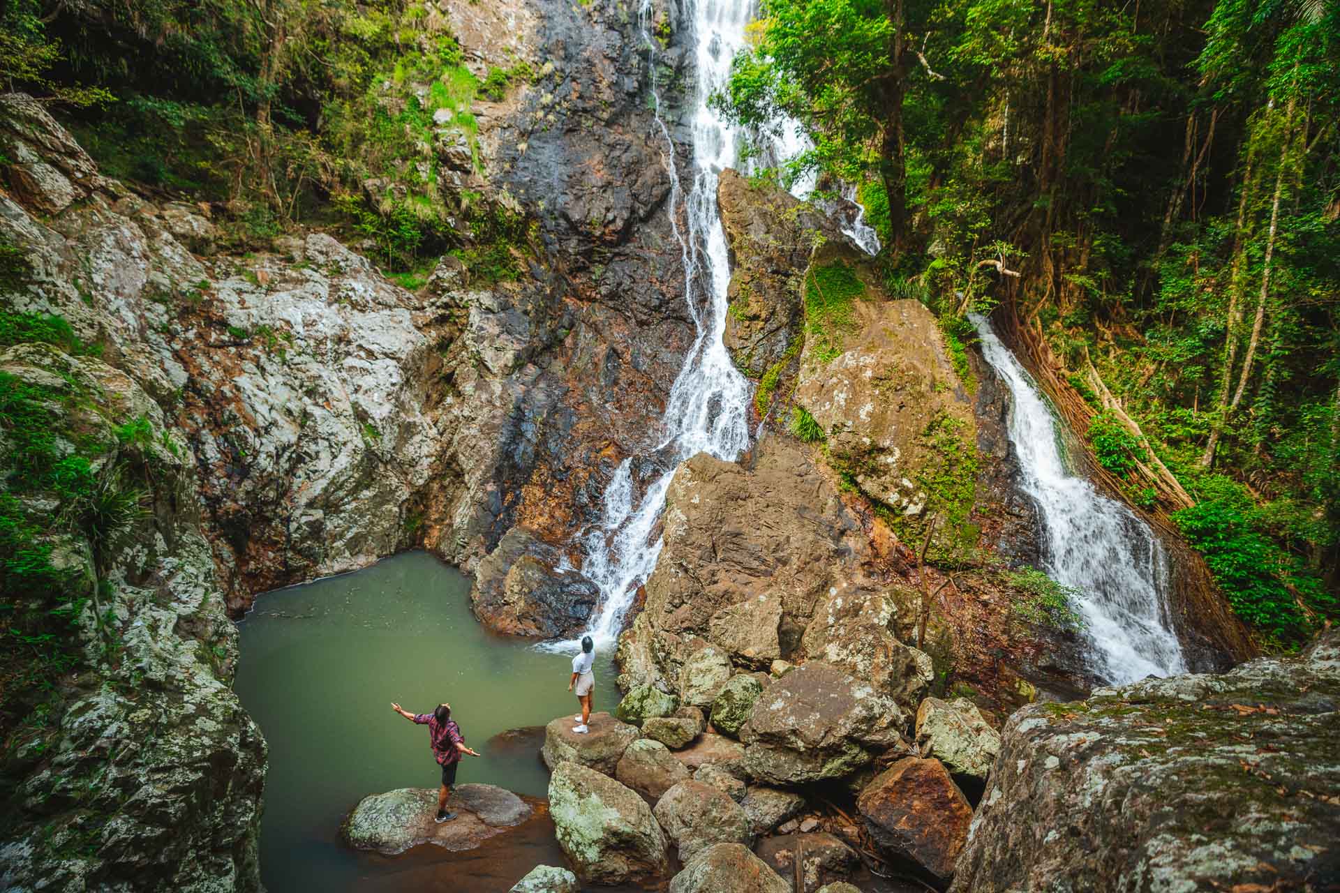 11 Scenic Waterfalls On The Sunshine Coast (Including Hidden Gems), Leah Furey, Kondalilla National Park, Waterfall, Mandatory credit: Tourism and Events Queensland.