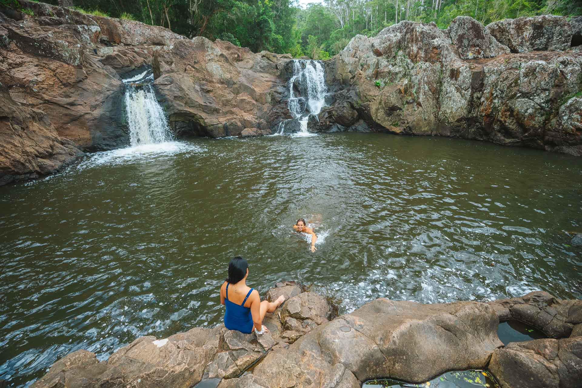 11 Scenic Waterfalls On The Sunshine Coast (Including Hidden Gems), Leah Furey, Wappa Falls, Mandatory credit: Tourism and Events Queensland. 