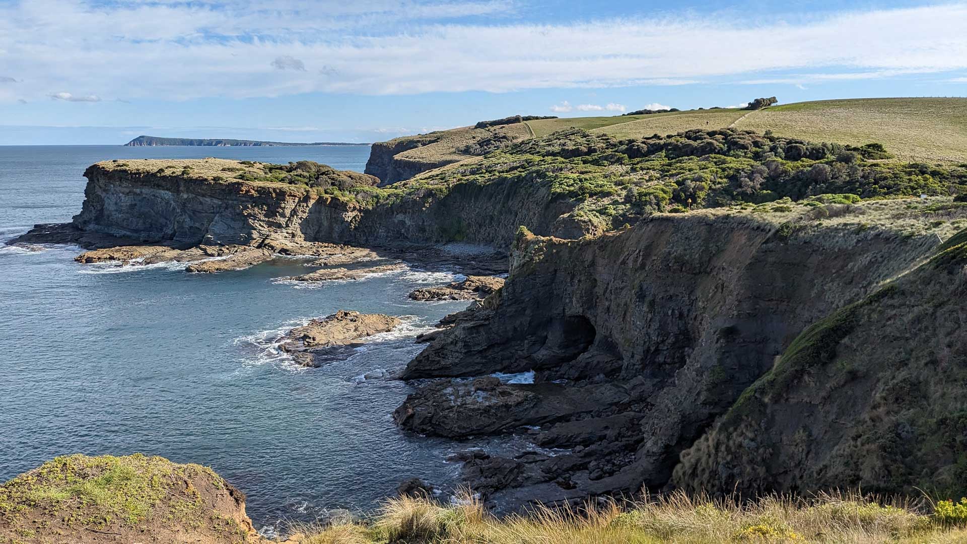 South Gippsland's Seaside Gem: The George Bass Coastal Walk, Jess Nehme, South Gippsland, Hiker, day hike, Victorian coast, Punchbowl Caves