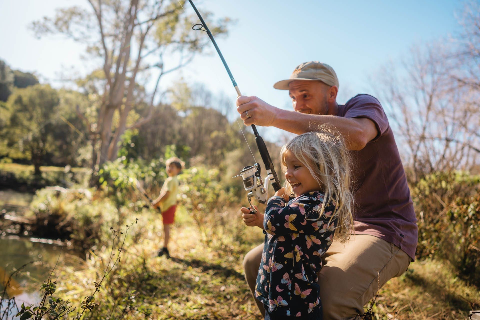 Family and Adventure Aren’t Mutually Exclusive: We Are Explorers Founder on Bringing Up Adventure Kids, Henry Brydon, Star RV, sponsored, canoe, family holiday, river, fishing, dad