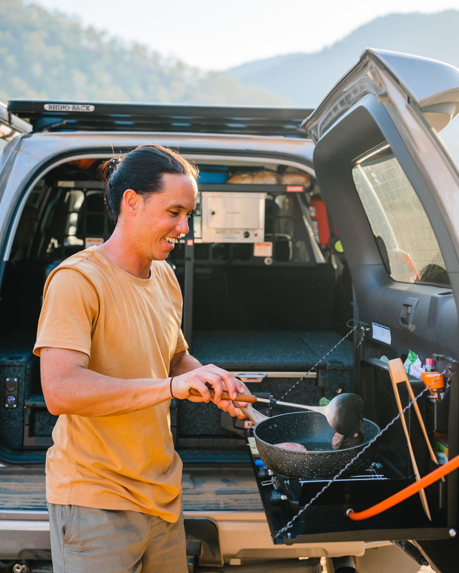 10 Nifty 4WD Storage Solutions You Probably Haven't Thought Of, sponsored, kaon, rear door table