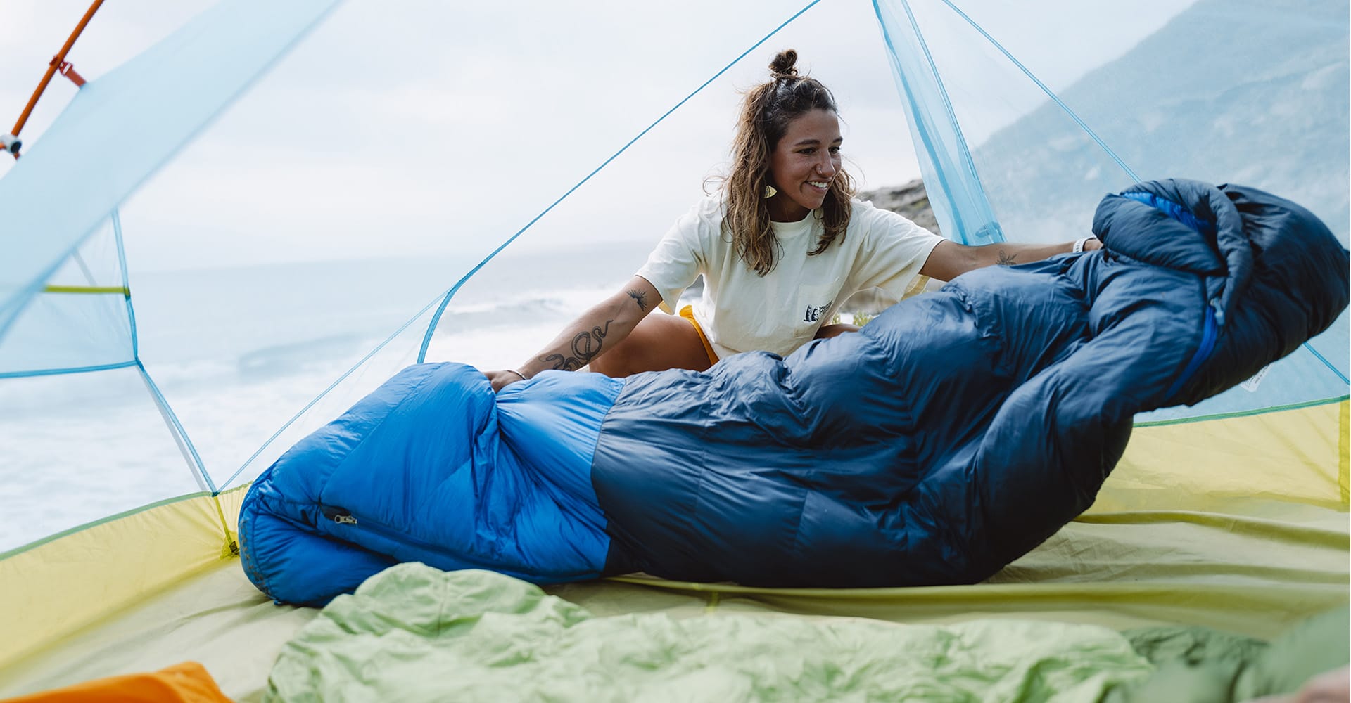 Win a Marmot camping set-up for two.