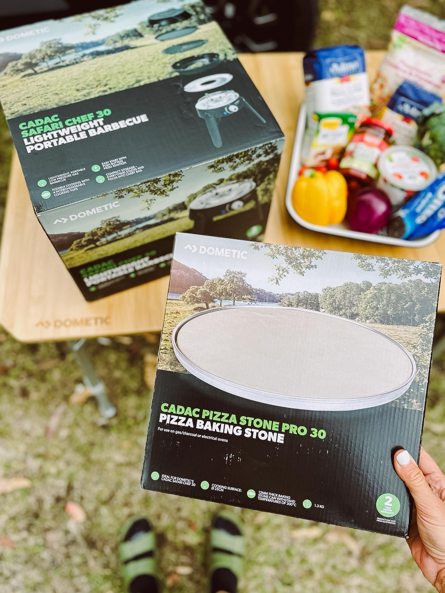 How I Cook Camping Pizza on the Dometic Cadac Safari Chef Portable BBQ