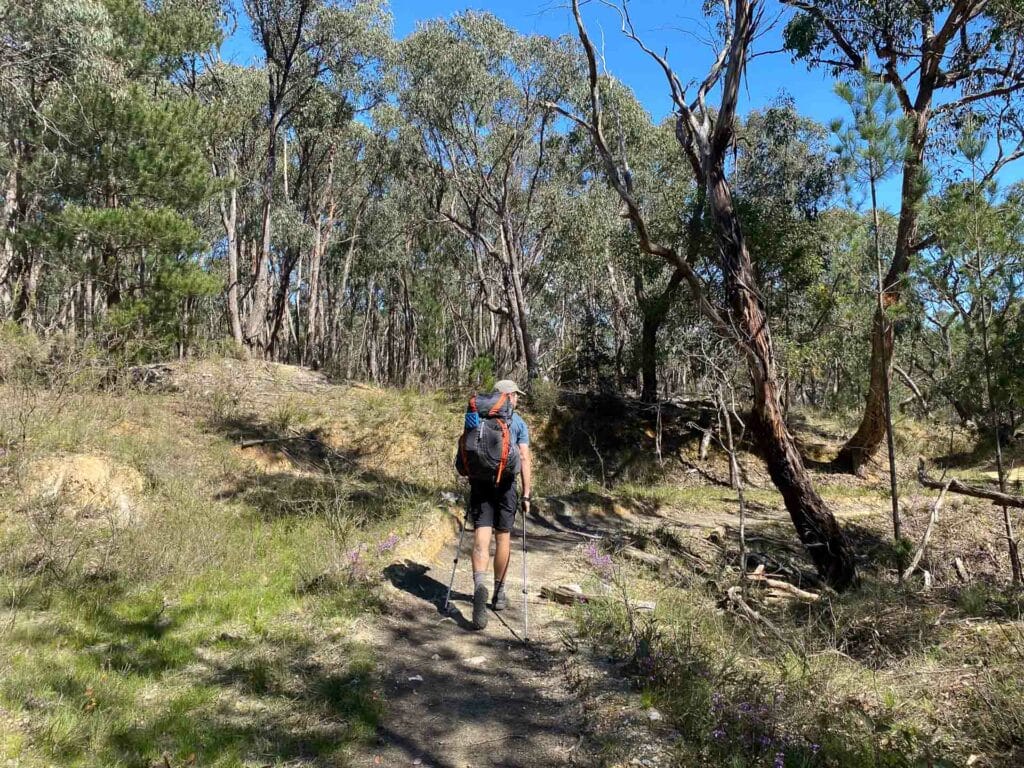 Hiking From Daylesford to Ballarat on the Goldfields Track, Reanna Clark, Victoria, hiking, hiker