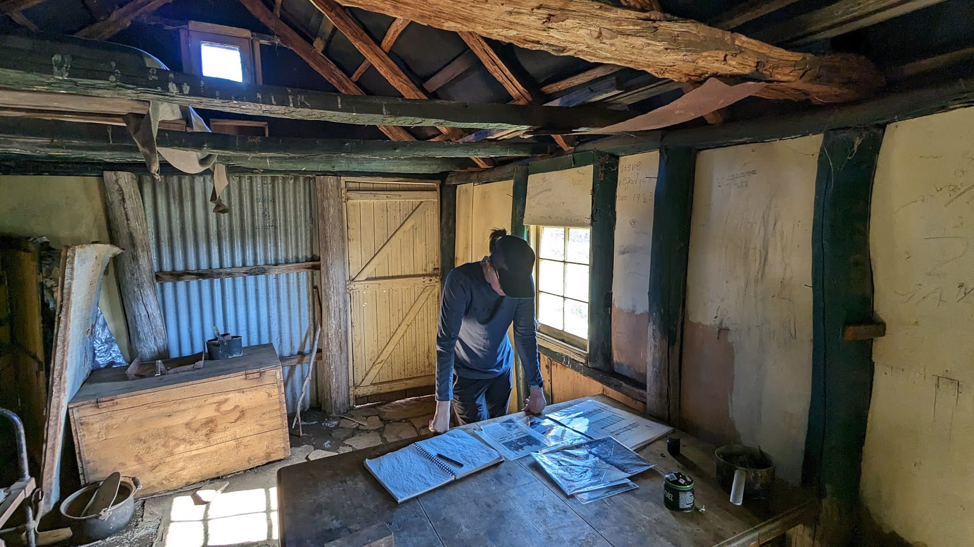 Inside Spargo, Mt Hotham Huts Walk