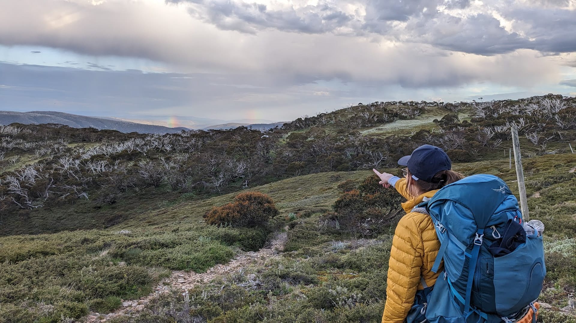 Rainbow Spotting, Mt Hotham Huts Walk