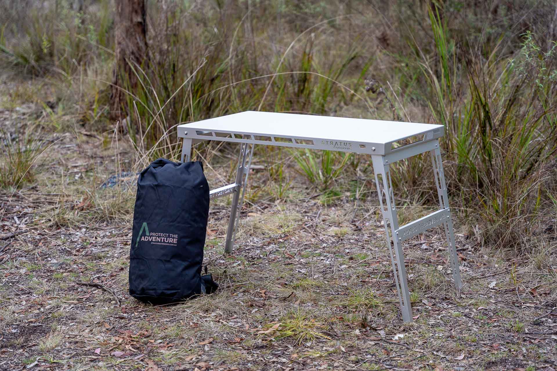 Reviewed and Tested: The Derek Camp Table by Stratus Outdoors, Photo by Jon Harris (https://jonharris.photography/), Bungonia Camping, camping table