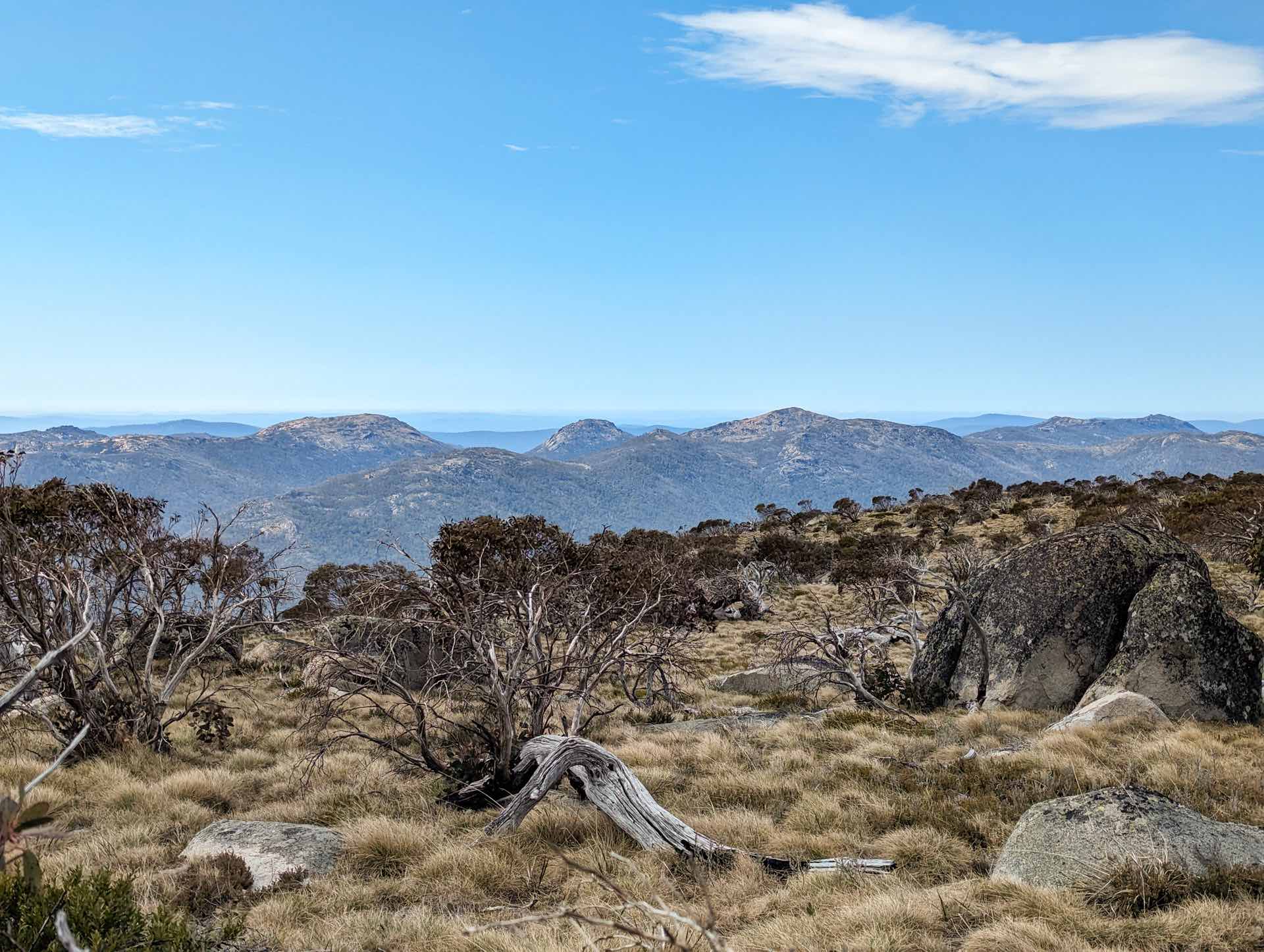This Guy is Summiting the Highest Point in All 16 of Australia's States & Territories, william crompton, hiking, australian mountains, alphine bushland in the australian captial territory
