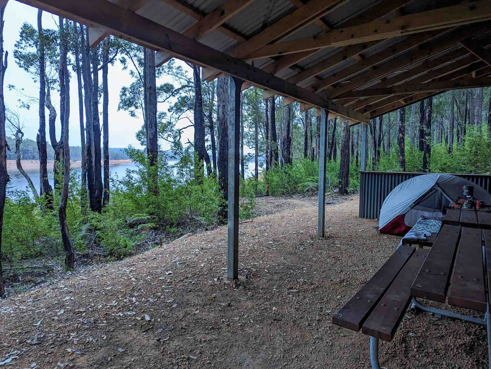 A Bliss(ter)ful Walk Along the Wiilman Bilya – Collie’s New Multi-Day Hike, perth hike, multi-day hike, WA hike, yakkan shelter on the wiilman bilya trail