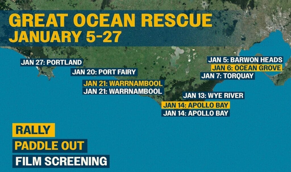 Great Ocean Rescue Campaign Map