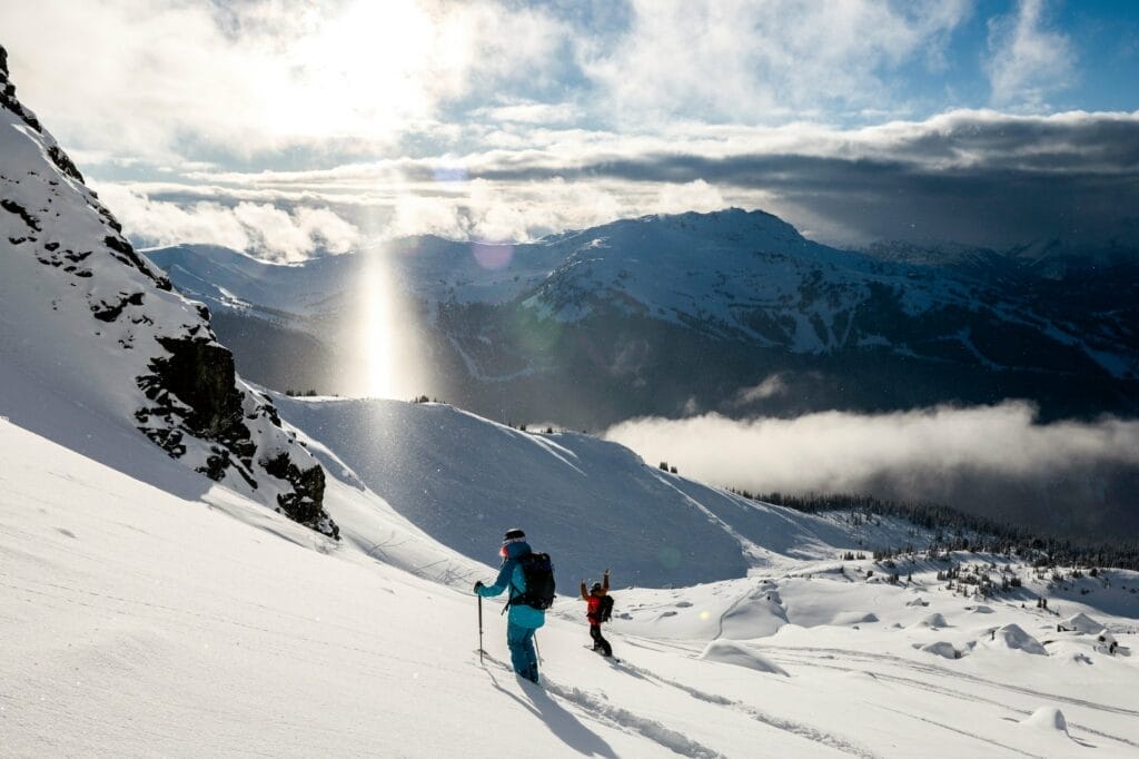 Win a Snow Trip to Whistler, Canada For You and a Mate Worth Over $19K - Skiers on Whistler Blackcomb