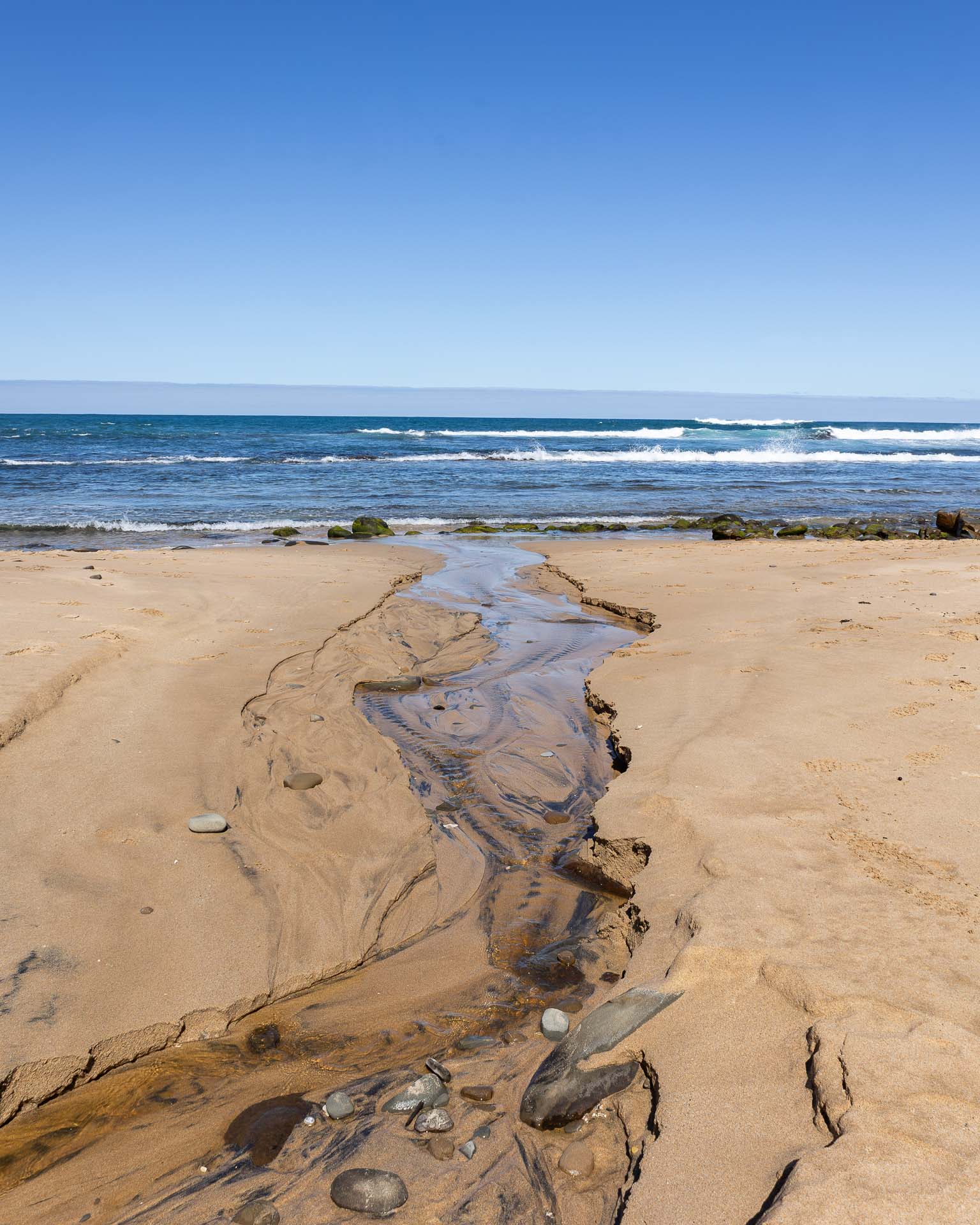A Photographer’s Journey Along the Great Ocean Walk, Ash Wild, Elliott River crossing, hikers, day one, beach walk, Victoria, channel