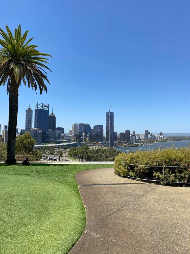 10 Best Outdoor Adventures in Perth, Photos by Jasmine Loda-Batey, Western australia, WA, Kings Park, city buildings, path