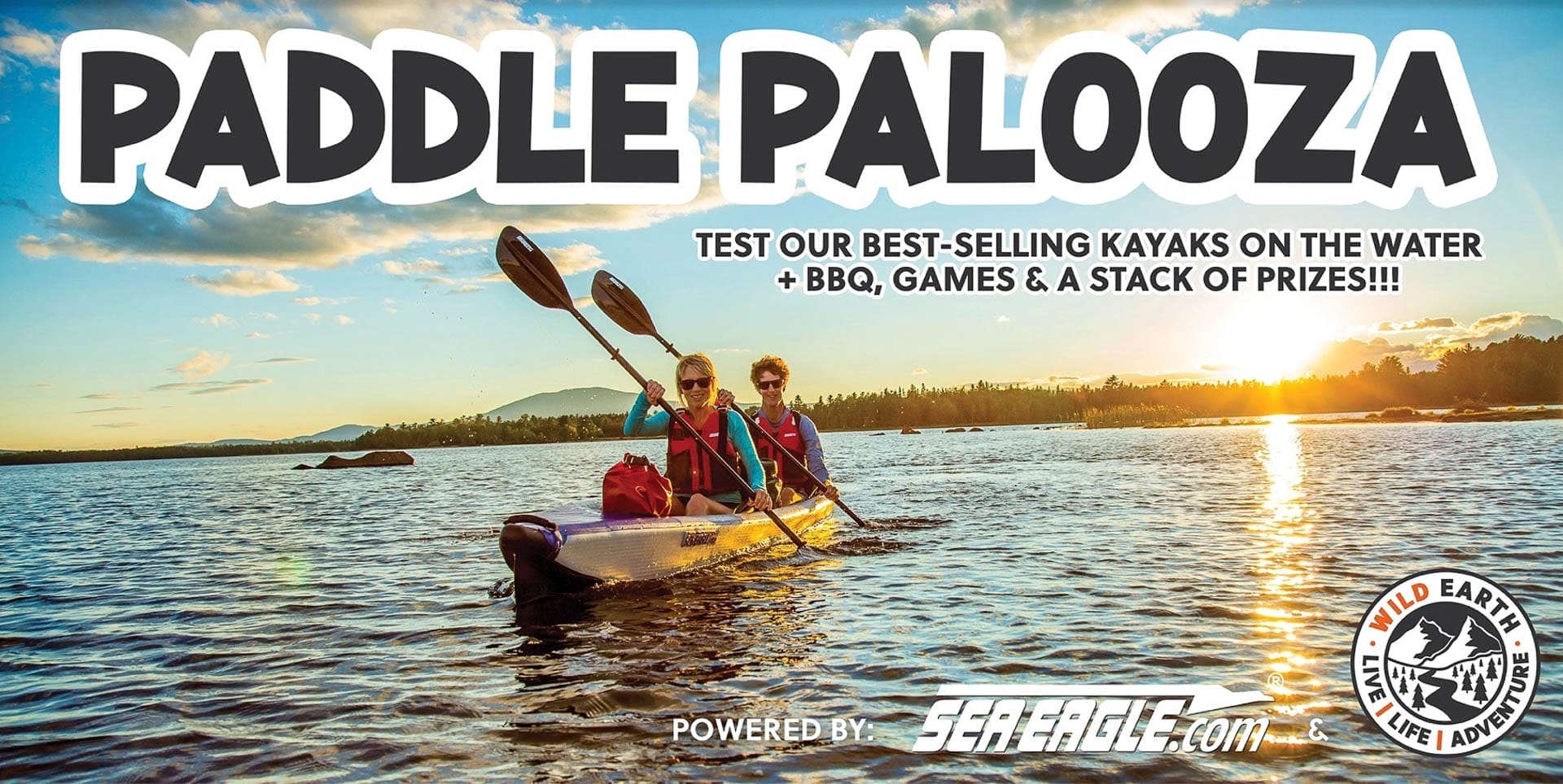 Paddle palooza, wild earth, events