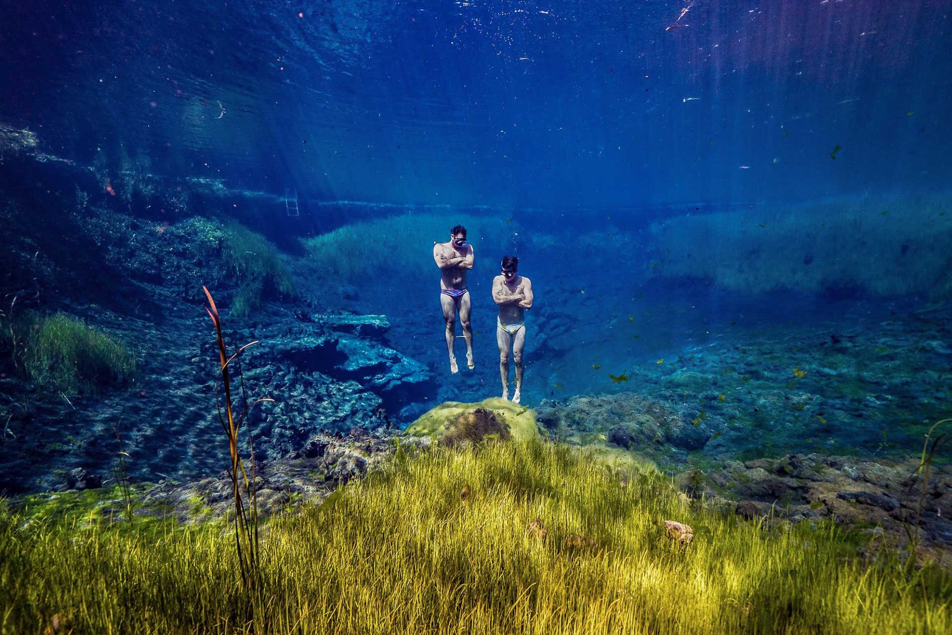 Diving Deep Down Under: Freediving Kilsby Sinkhole, SA, Photo by @adamfreediver, Ewens ponds, South Australia