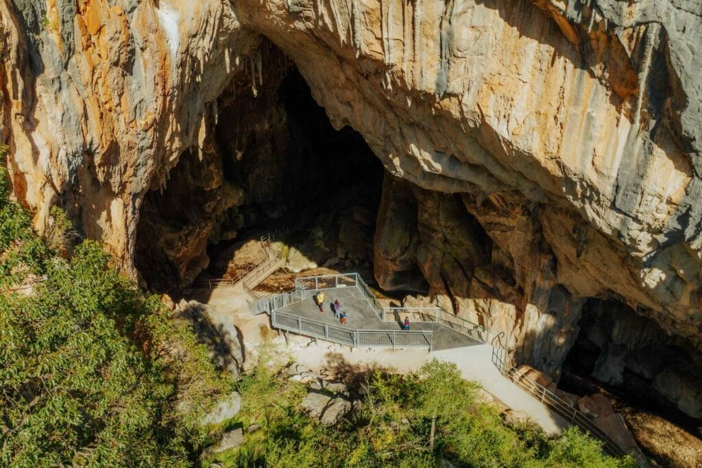 Upgrades to the Wombeyan Caves include an accessible viewing platform.