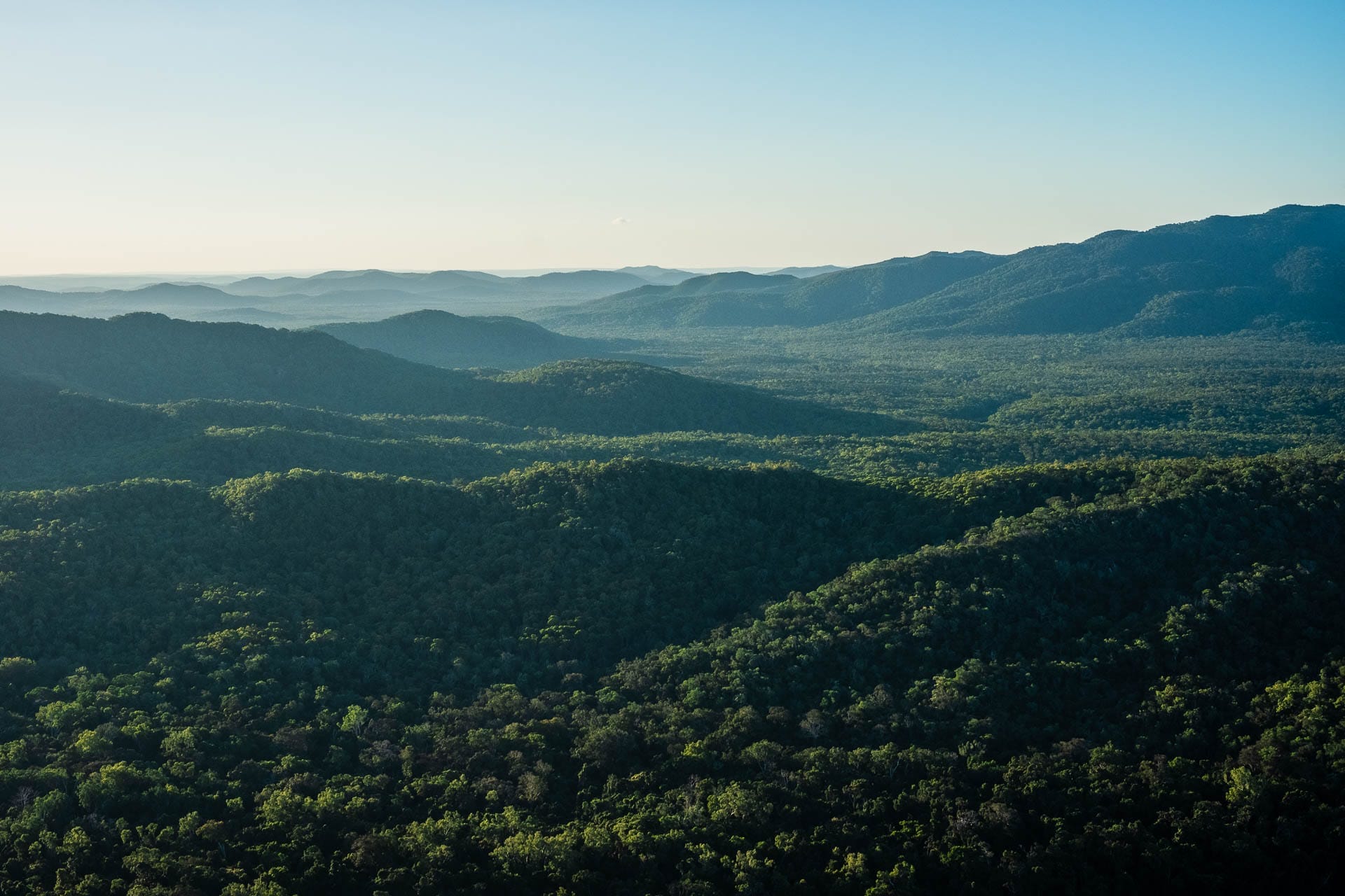 Finding Faith in the Far North, Photo by Bradley Schmidt, northern territory, tropical north, aerial photo over mountain ranges