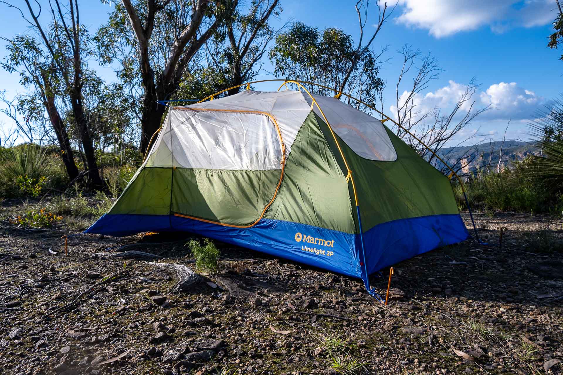 We Took Marmot's New Tents, Sleeping Bags, & Jackets Out Bush, Sian Brain, Limelight 2P Tent