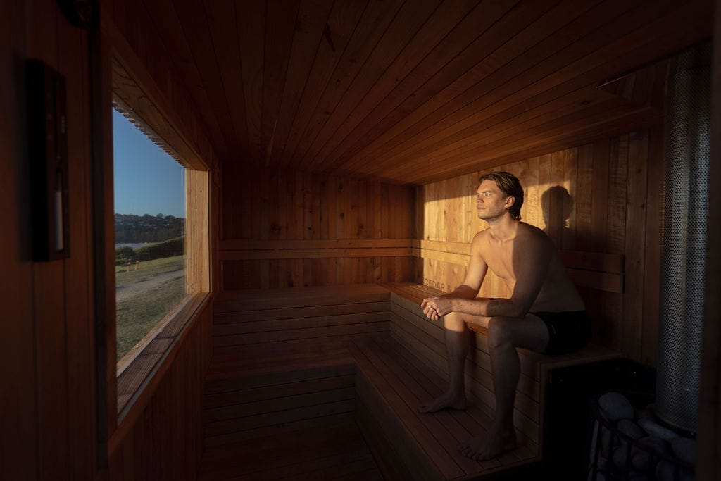 Sydney is Getting a Pop Up Sauna by the Sea Next Week, Photo by Danielle Nieuwendyk, Cedar and Salt, Manly, sunrise, sauna