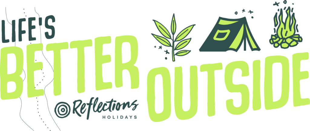 reflections X WAE logo green