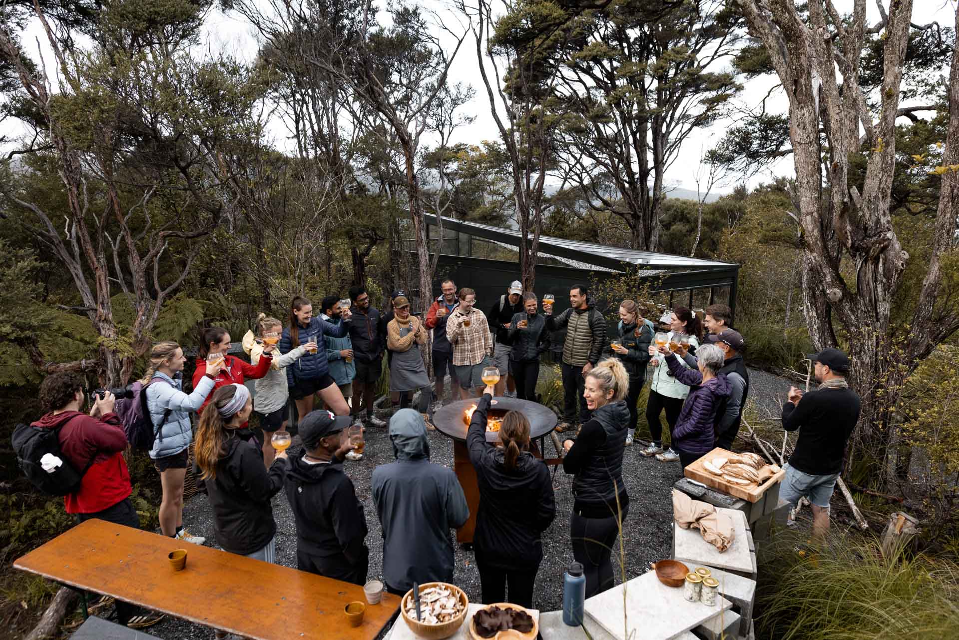 I Hiked a New Trail in New Zealand With New Friends and New Shoes, Photos by Dylan Arthur, Oboz, Katabatic Shoes Event, NZ, Hiking, event, group