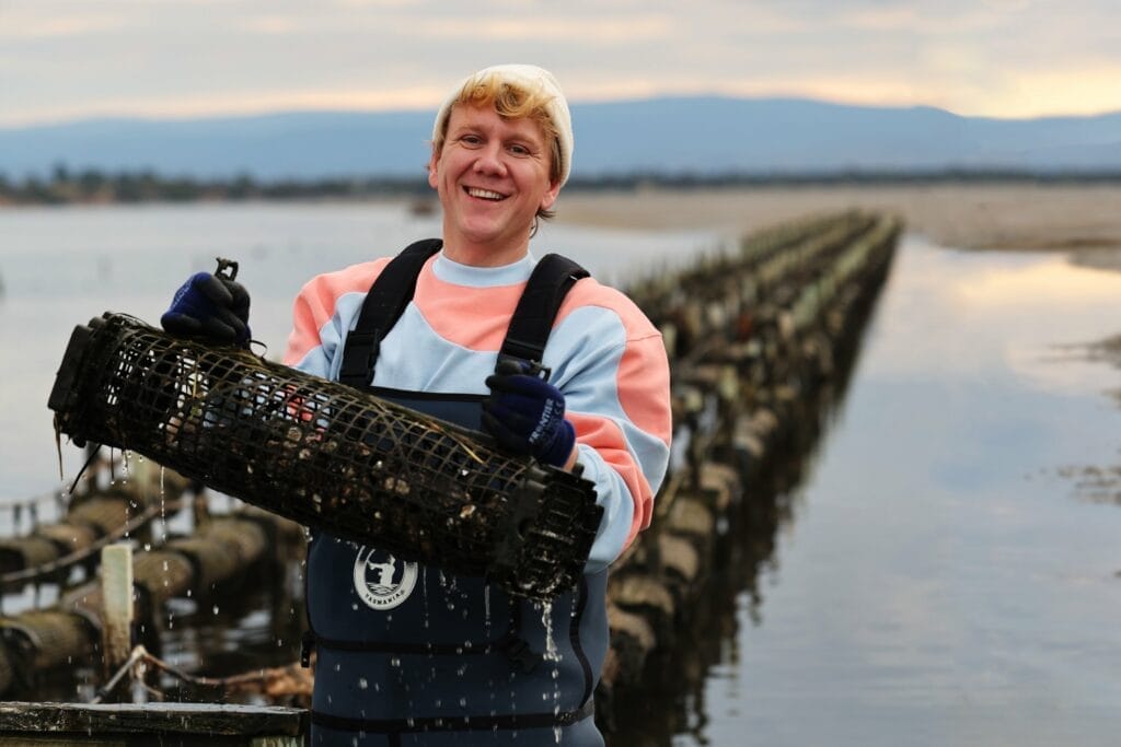 Comedian, Actor and Writer Josh Thomas participating in Tasmania's Odd Jobs